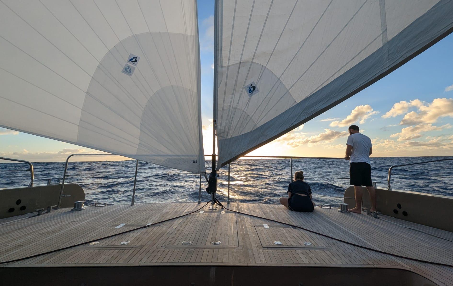 crossing sails better